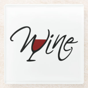 WINE GLASS COASTER