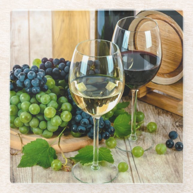 Wine Glass Coasters (Front)