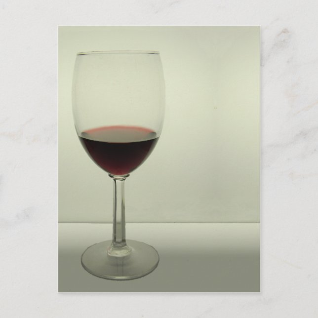 Wine Glass Postcard (Front)