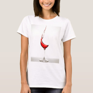 wine glass splash T-Shirt