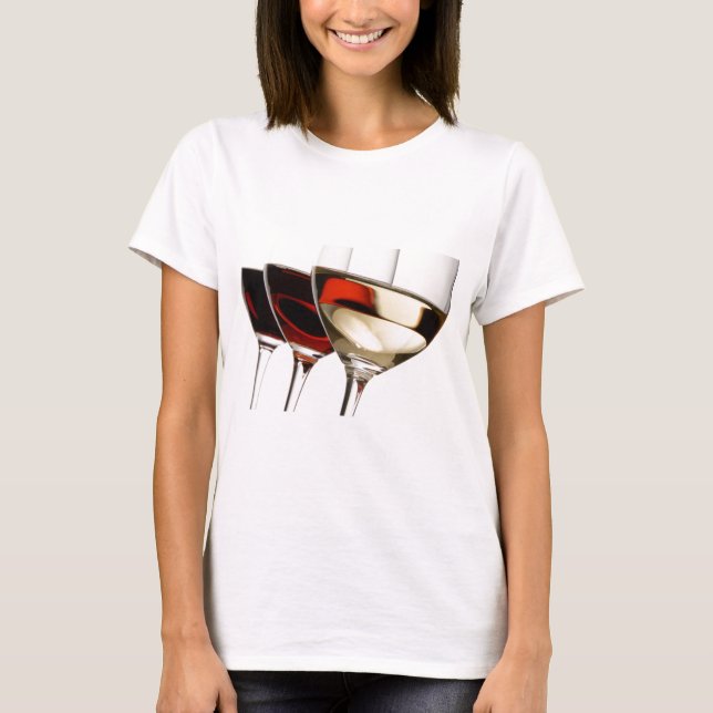 Wine Glass T-Shirt (Front)