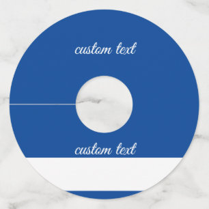 Wine Glass Tags Identifier Marker Paper Customise