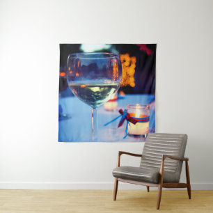 Wine Glass Tapestry