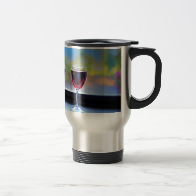 Wine Glass Travel Mug (Right)