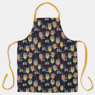 Wine Glasses by Natasha Us   Apron