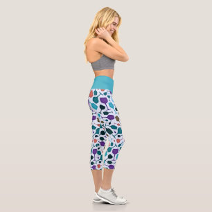 Wine Glasses! Capri Leggings