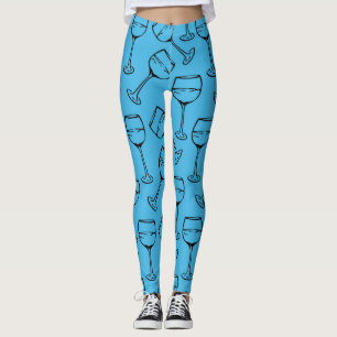 WINE GLASSES LEGGINGS