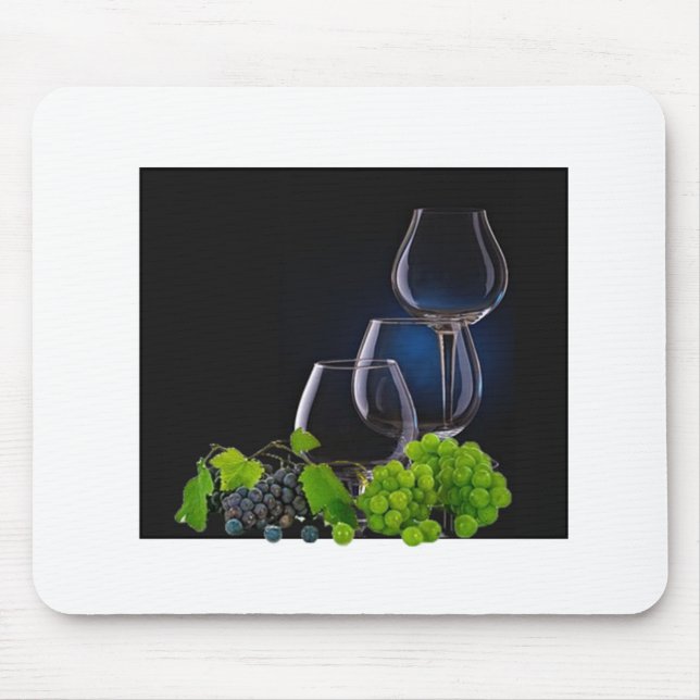 Wine Glasses  Mouse Mat (Front)