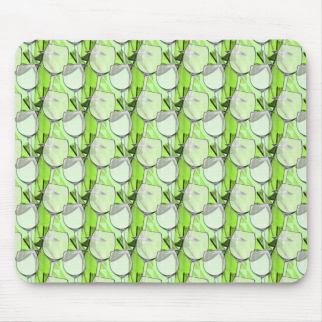 Wine Glasses Mouse Mat (Front)
