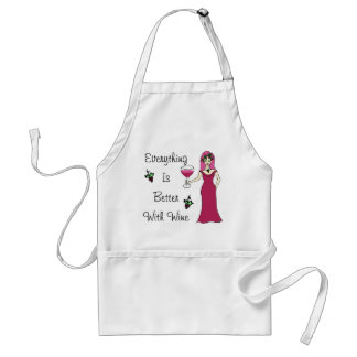 Wine Goddess Simply Divine "Better With Wine" Standard Apron