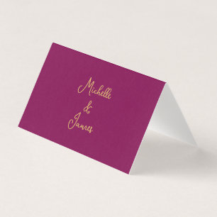 Wine & Gold Colours Professional Trendy Modern Car