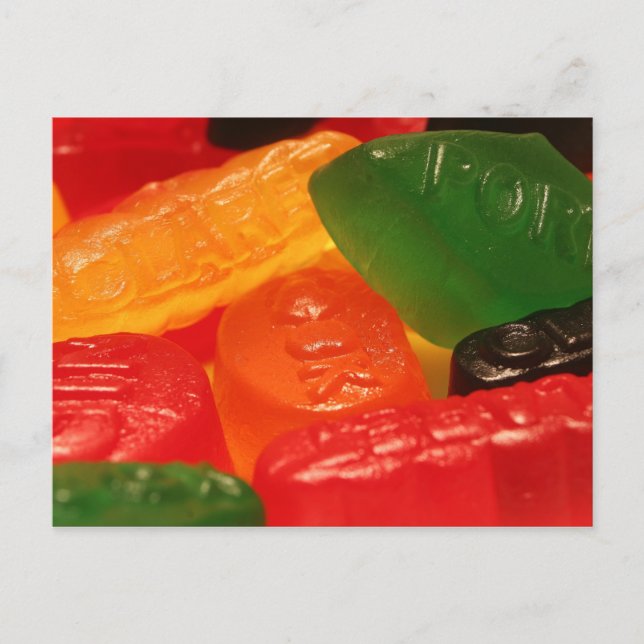 Wine Gum Postcard (Front)