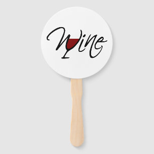 WINE HAND FAN