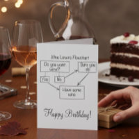 Wine Happy Birthday Funny Humour