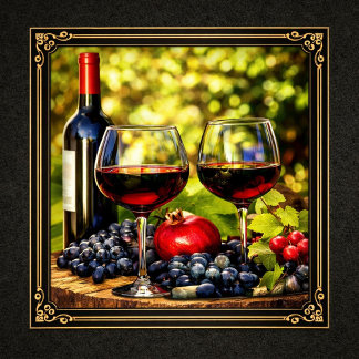 Wine & Harvest Elegance Label