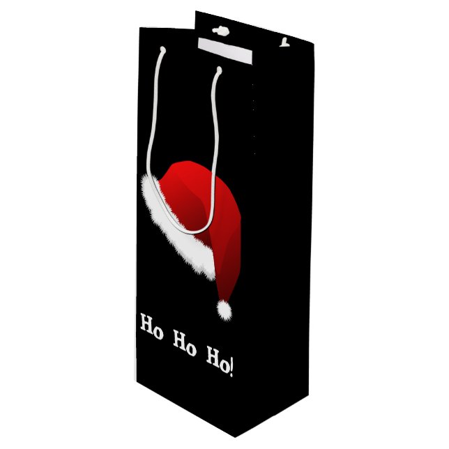 Wine Holiday Gift Bag (Front Angled)