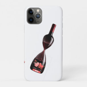 Wine Hourglass - Time Flowers Like Wine  iPhone 11 Pro Case