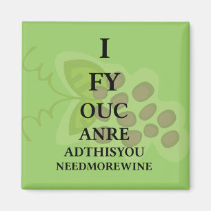 Wine Humour Magnet