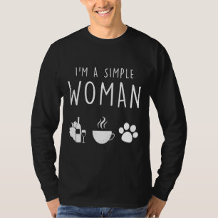 Wine I M Simple Woman T-Shirt