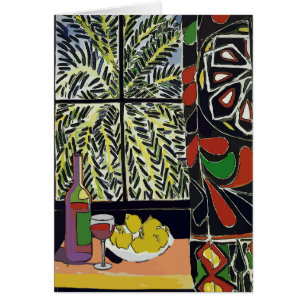 Wine In Window Abstract