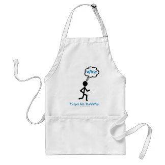 Wine - Keeps Me Running Standard Apron