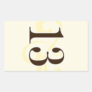 Wine Label Table Number Stickers 13