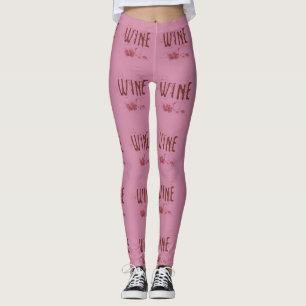 Wine Leggings