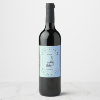 Wine logo label