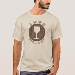 Wine Lover Birthday 1998 Vintage T-Shirt