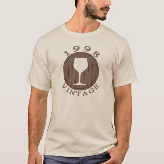 Wine Lover Birthday 1998 Vintage T-Shirt