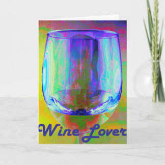 Wine Lover Greeting Card