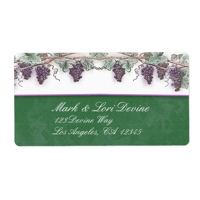 Wine lover labels (Front)