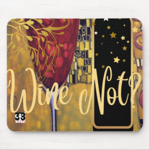 Wine Lover Mouse Mat