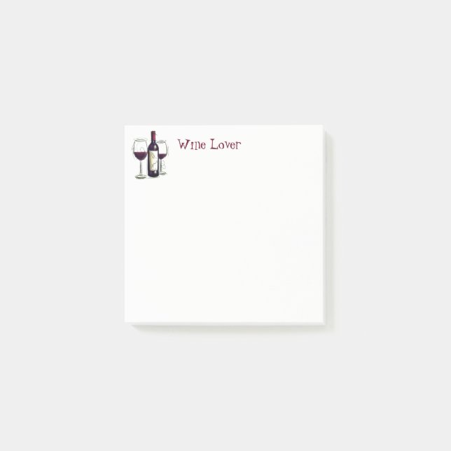Wine Lover Post-it-Notes Post-it Notes (Front)