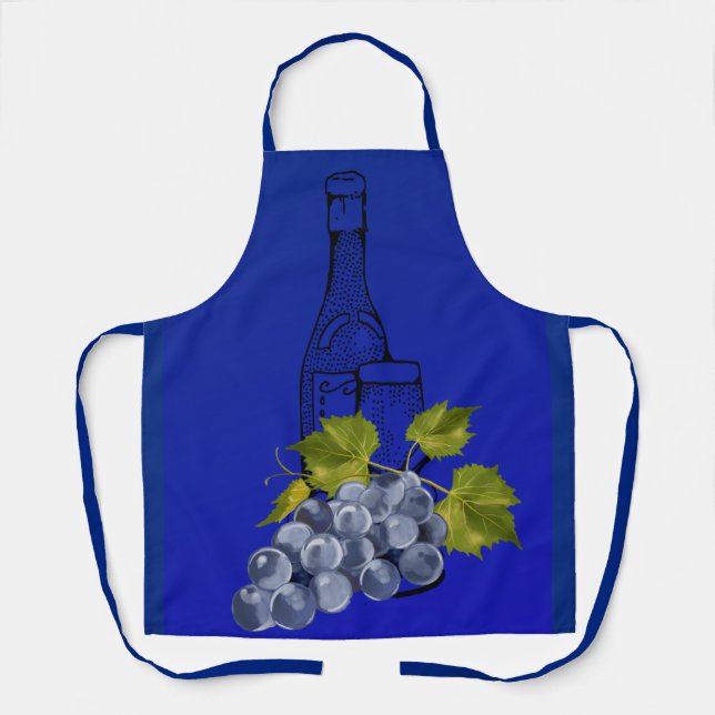 Wine Lovers  Apron (Front)