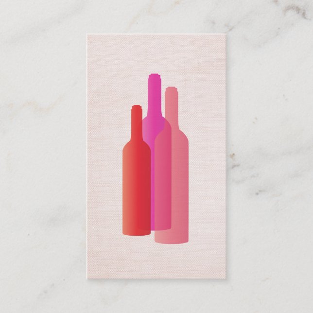 Wine Lover's Bartender Business Card (Front)