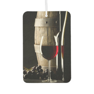 Wine Lovers' car air freshner Car Air Freshener