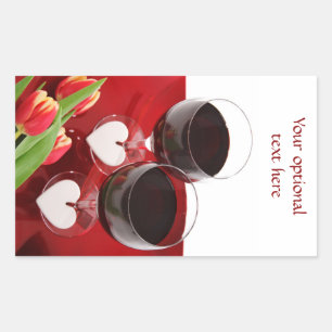 Wine Lovers' custom stickers