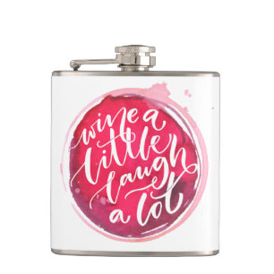 Wine Lovers Hip Flask