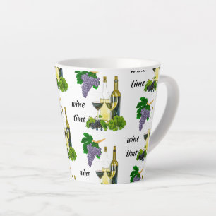 Wine Lovers Housewarming Gift Idea  Latte Mug