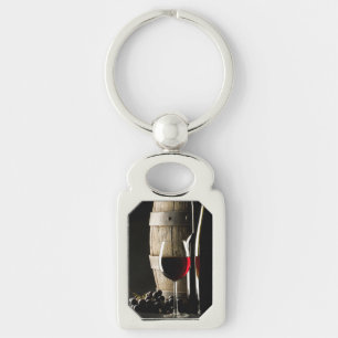 Wine Lover's key chain
