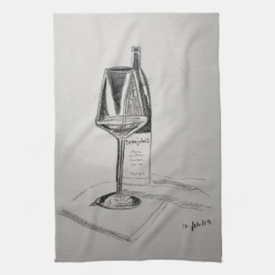 Wine Lovers Kitchen Towel
