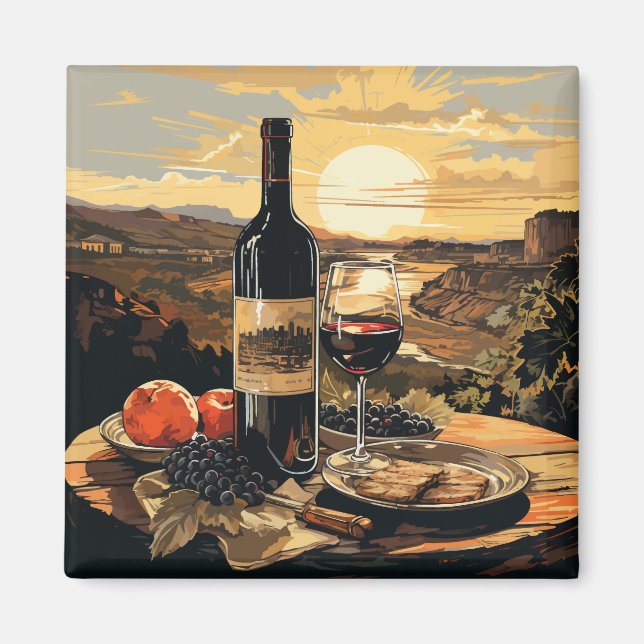 Wine Lover's Magnet (Front)