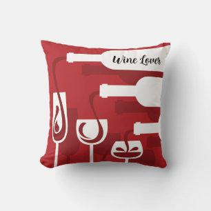 Wine Lovers Pillow