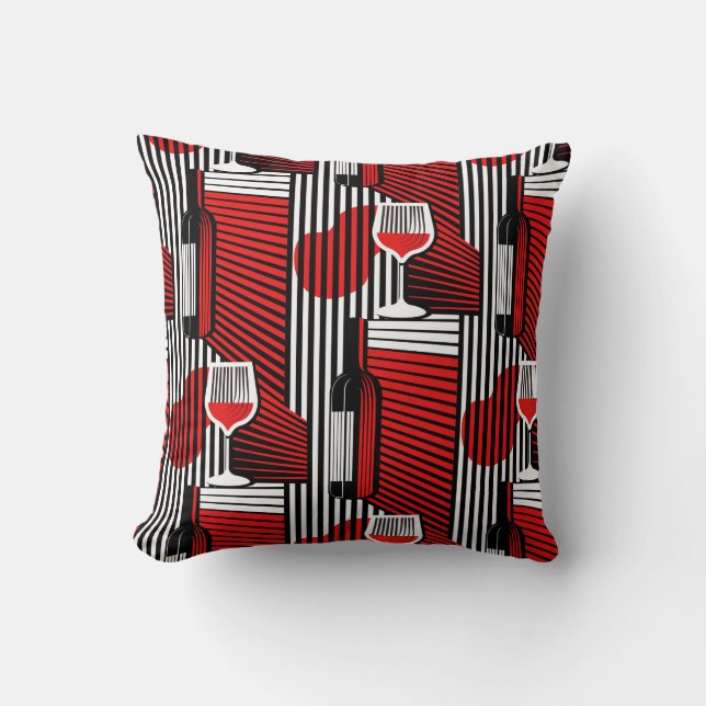 Wine Lovers Pillow (Front)