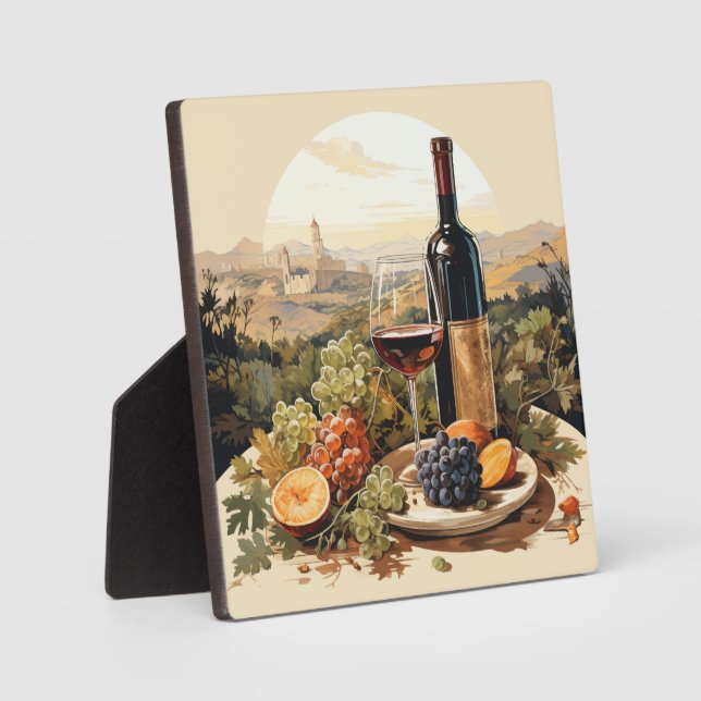 Wine Lover's Plaque (Front)