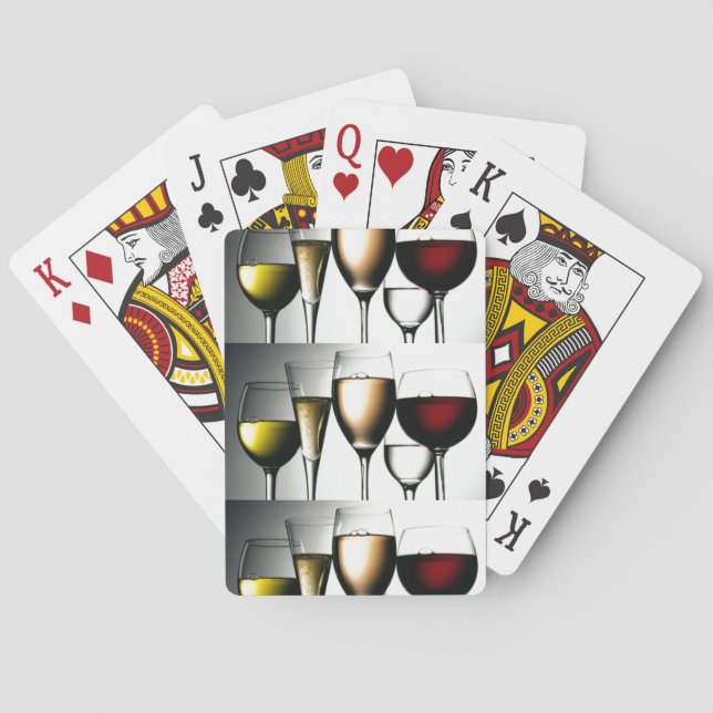***WINE LOVER'S*** PLAYING CARDS (Back)