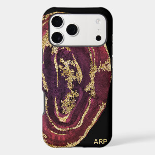 *~* Wine Maroon Burgundy Gold Glitter