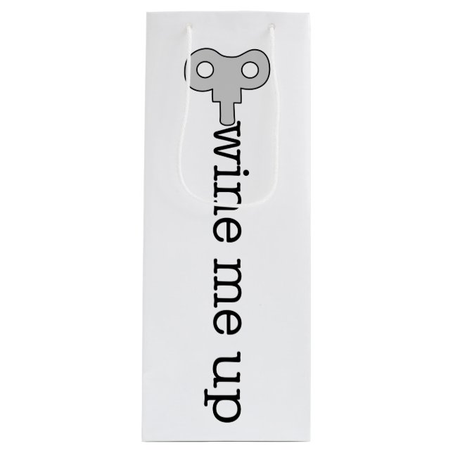 Wine Me Up Gift Bag (Front)