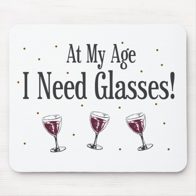 Wine Mouse Mat (Front)